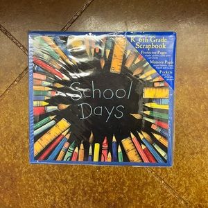School Days K-6th Scrapbook